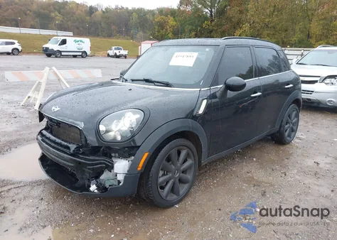 2015 Mini Countryman Cooper S z USA, uszkodzony, nr VIN WMWZC3C54FWT04314